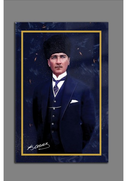 Atatürk Cam Tablo 54