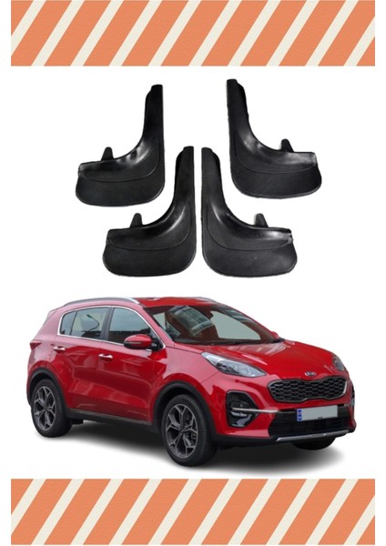 Kia Sportage 4'lü Tozluk Çamurluk Paçalık