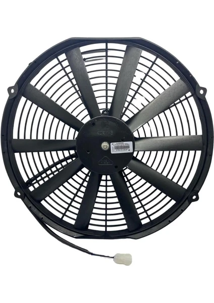 12V Fan Motoru Emici Aksiyel 14 " (Dış Çap 387 Mm)