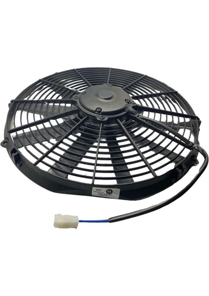 12V Fan Motoru Emici Aksiyel 14 " (Dış Çap 387 Mm)