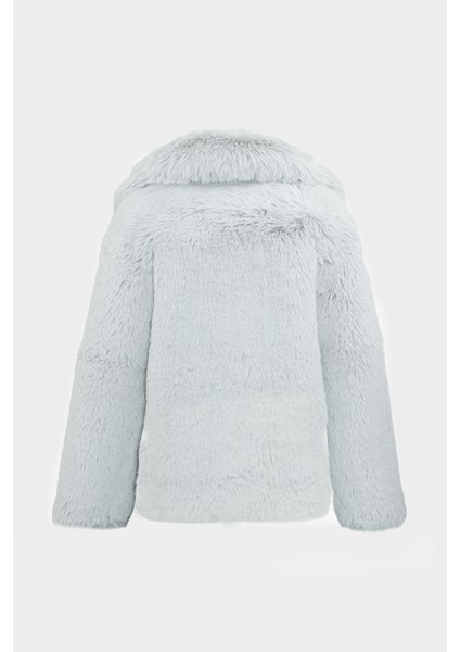 Premium Uzun Tüylü Rex Suni Kürk Kadın Mont fırsatları