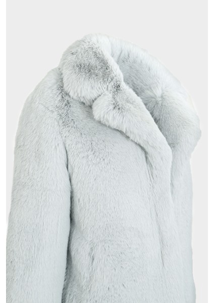 Premium Uzun Tüylü Rex Suni Kürk Kadın Mont indirimleri