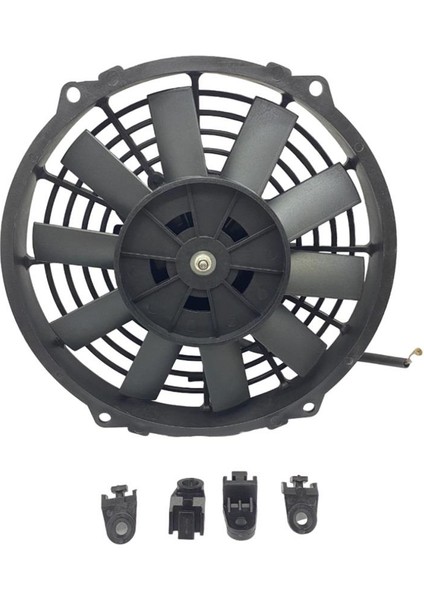 24V Fan Motoru Üfleyici Aksiyel 9 " (Dış Çap 229 Mm)