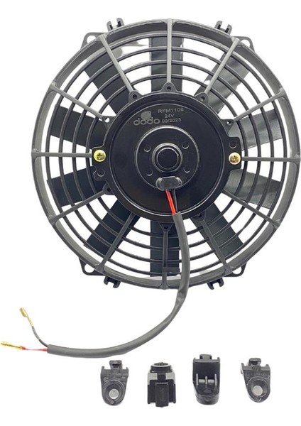 24V Fan Motoru Üfleyici Aksiyel 9 " (Dış Çap 229 Mm)