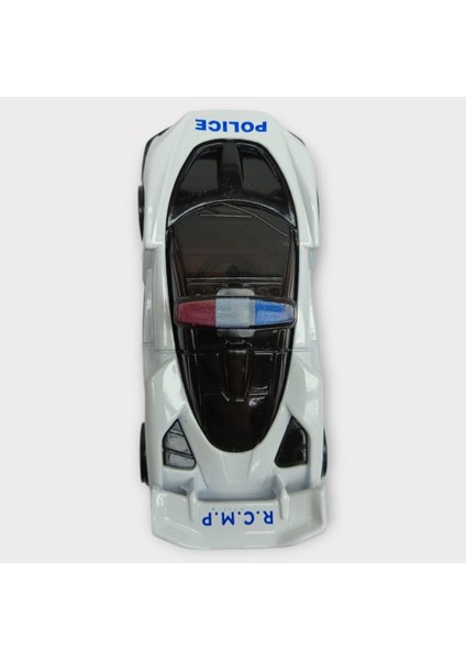 Metal Mini Polis Arabası 8 cm - Polis - 4 fırsatları