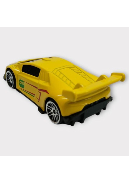 Metal Mini Arabalar 8 cm - Sarı - 1 modelleri