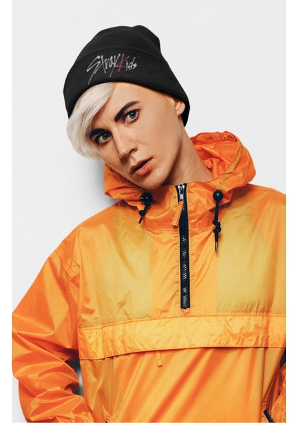 Stray Kids Baskılı Outdoor Katlamalı Bere, Müzik Grubu Baskılı Kaşkorse Kışlık Şapka