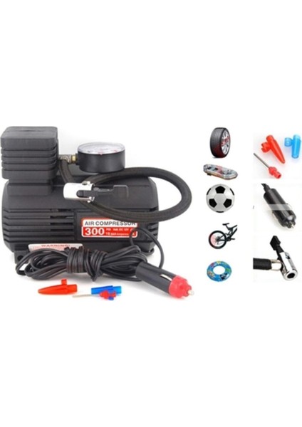 Oto Çakmağından Çalışan Lastik Şişirici Kompresör 425705
