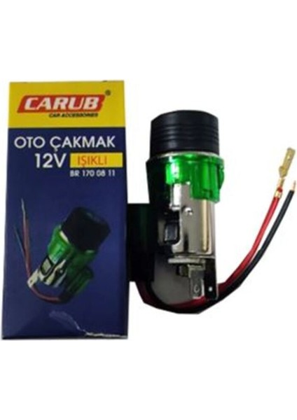 Çakmak Oto Işıklı 12V 460122 Uyumlu
