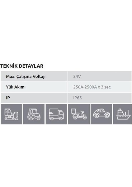 TIR DEVRE KESİCİ METAL EM (ÇİFT KUTUPLU)