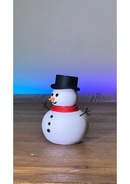 Yılbaşı Kardan Adam Nostaljik Hediyelik Mini Figür Çok Renkli Kış Temalı fiyatları