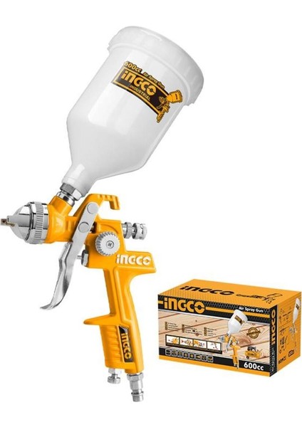 Endüstriyel Hvlp Hava Püskürtme Tabancası 600CC