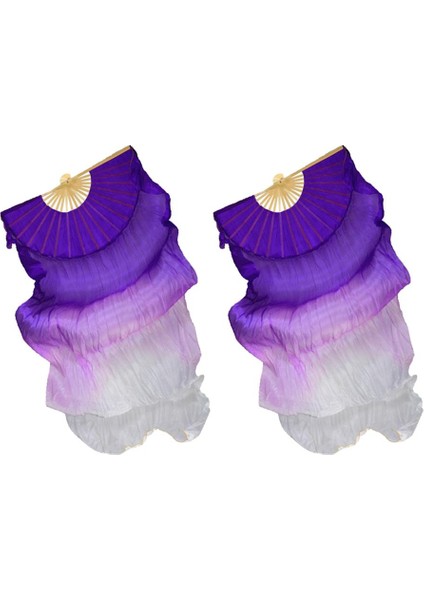 Çin Ipek Dans Fan Gradient Kadınlar Bambu Fan+Beyaz 180CM (Yurt Dışından) fiyatları