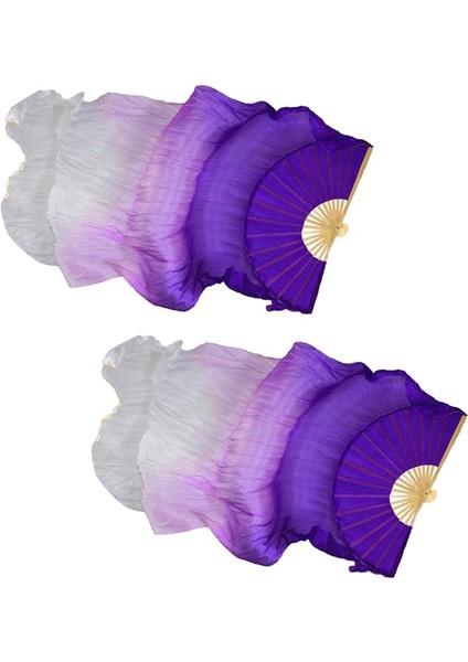 Çin Ipek Dans Fan Gradient Kadınlar Bambu Fan+Beyaz 180CM (Yurt Dışından) fırsatları