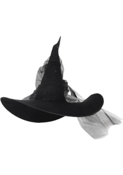 Cadılar Bayramı Cadı Şapkası Sivri Silindir Şapka Kulüp Sahne Performansı Giydirme (Yurt Dışından) fiyatları