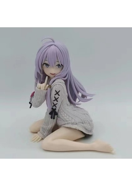Irena Figürü Oturma Duruşu Kazak Elbise Reina Anime Iki Boyutlu Güzel Kız Süslerine Benziyor (Yurt Dışından)