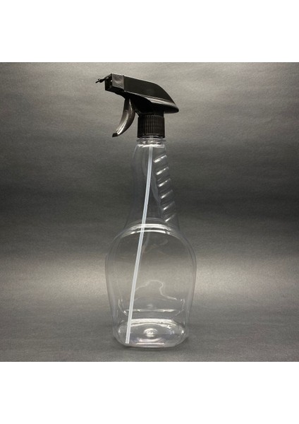 3 Adet 750 cc Şeffaf Pet Şişe - Siyah Köpük Yapıcı Tetik Spreyli - Oto Temizlik Ürünleri Için