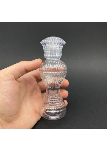 5 Adet 100 cc Plastik Pırlanta Kolonya Şişesi - Düğün, Nişan, Söz Için Hediyelik Kolonya Şişeleri