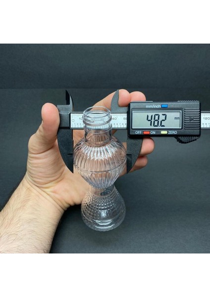5 Adet 100 cc Plastik Pırlanta Kolonya Şişesi - Düğün, Nişan, Söz Için Hediyelik Kolonya Şişeleri