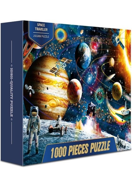 Puzzle 1000 Parça Dekompresyon Uzay Yolcusu Bulmaca Çocuklar Için Eğitici Kağıt Oyuncaklar (Yurt Dışından)