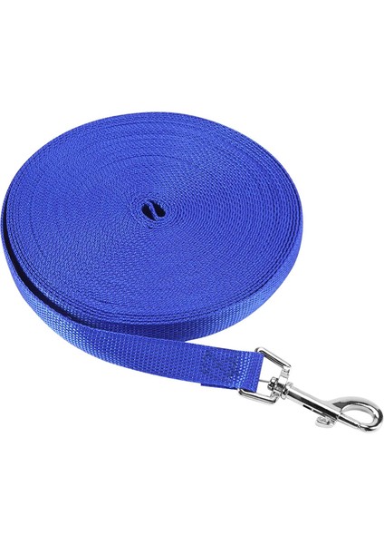 Mavi 50FT/15M Uzun Köpek Pet Köpek Eğitimi Itaat Kurşun Tasma (Yurt Dışından)