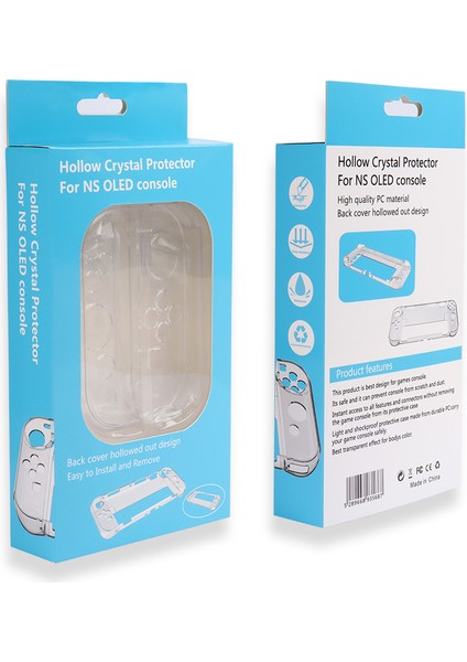 Nintendo Switch OLED Pc Bölünmüş Kristal Koruyucu Kılıf (Yurt Dışından)