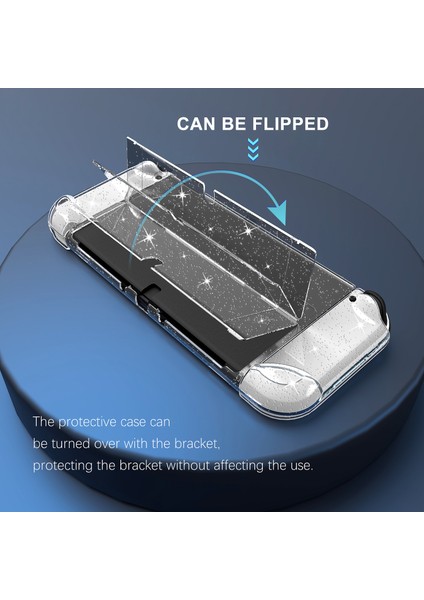 Nintendo Switch OLED Parlak Kristal Koruyucu Kılıf (Yurt Dışından)