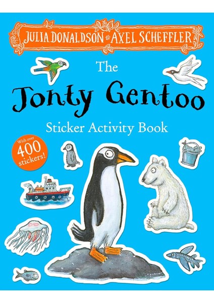 Jonty Gentoo Sticker Activity Book (Pb)