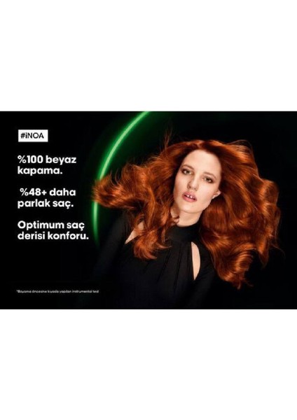 L'oreal Professionnel Inoa Yeni Amonyaksız Vegan Saç Boyası | 8 Yoğun Küllü Koyu Sarı 60ML 10