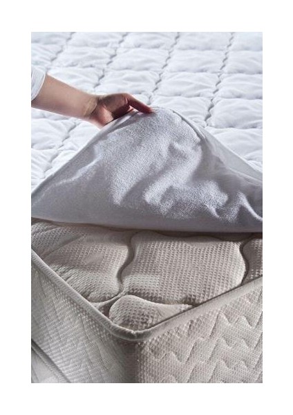 Comfyline Sıvı Geçirmez Alez Tek Kişilik Beyaz