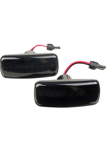 For 200 300C Sebring Nitro Compass Car LED Side Marker Light Turn Signal Light Black (Yurt Dışından)