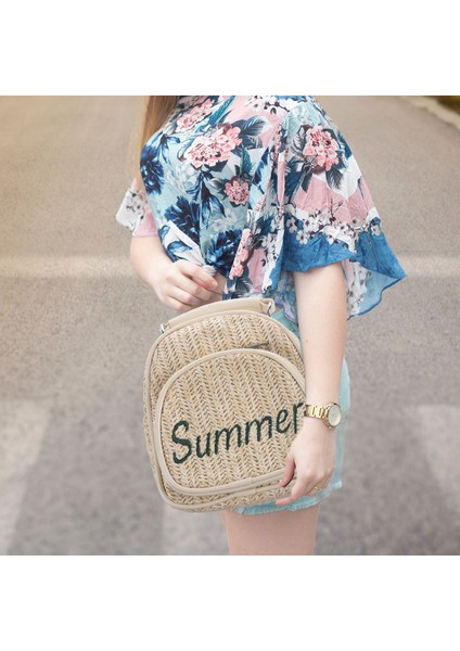 Günlük Sırt Çantası,küçük Sırt Çantası Omuz Çantası Kore Versiyonu Kadın Moda Çok Amaçlı Mini Sırt Çantası Vahşi Öğrenci Çantası Bej (Yurt Dışından) modelleri