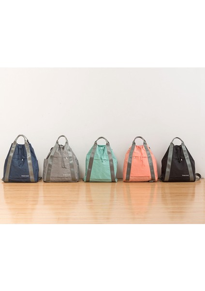 Günlük Sırt Çantası,düz Renk Avrupa Tarzı Seyahat Sırt Çantası Ipli Hafif Polyester Büyük Kapasiteli Seyahat Sırt Çantası, Lacivert (Yurt Dışından) fiyatları