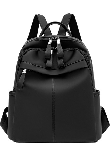 Günlük Sırt Çantası,yeni Moda Ins Kadın Sırt Çantası Su Geçirmez Öğrenci Çantası Seyahat Eğlence Sırt Çantası Açık Büyük Kapasiteli Sırt Çantası Siyah (Yurt Dışından)