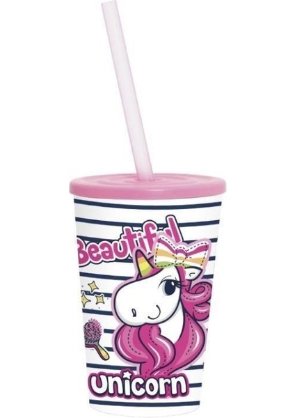 450 cc Unicorn Desen Pipetli Bardak