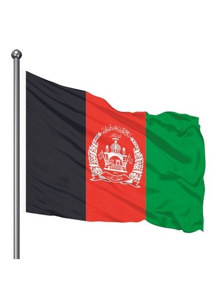 Afganistan Gönder Bayrağı 100 x 150 cm