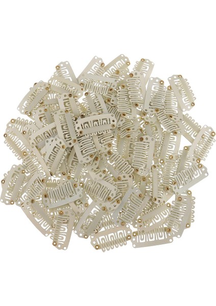100 28MM Metal Çıtçıı Klipsler Atkı Saç I Için (Yurt Dışından) modelleri