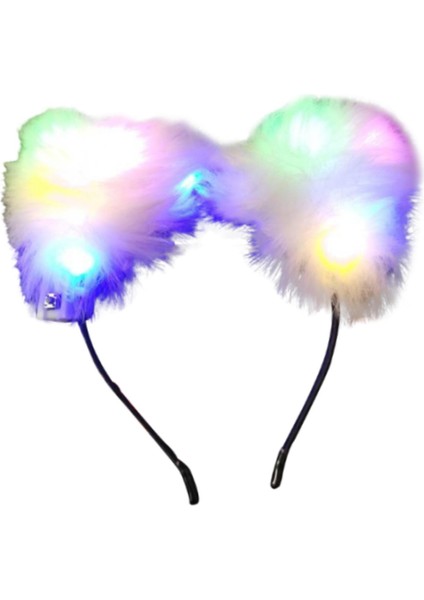 Işıklı Tüylü Kulaklar Bandı Doğum Günü Hediyesi Partisi Iği Işık (Yurt Dışından) fiyatları