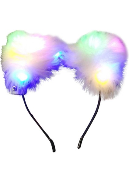 Işıklı Tüylü Kulaklar Bandı Doğum Günü Hediyesi Partisi Iği Işık (Yurt Dışından) modelleri