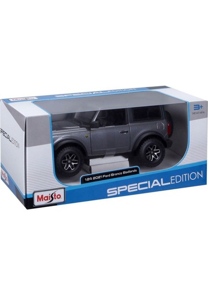 May 31550 Maisto 1/24 2021 Model Ford Bronco Badlands -Necotoys