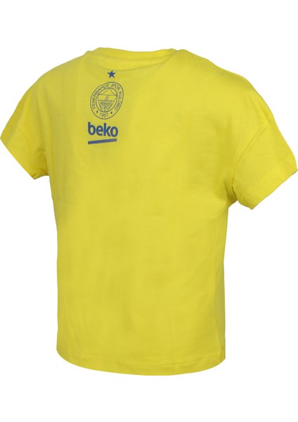 Basket Çocuk Fenerbahce Yellow Tshırt modelleri