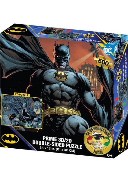 Dc Comics Batman Çift Taraflı Puzzle 500 Parça 37581