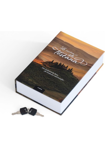 Kitap Şeklinde Kasa - Toscana