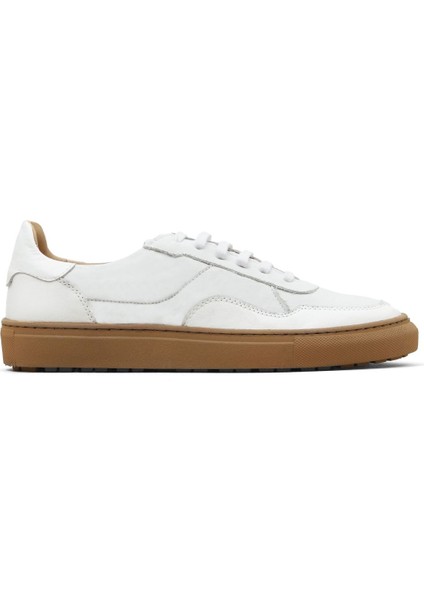 Beyaz Deri Kadın Spor Ayakkabı 01WE6401 01WE6401