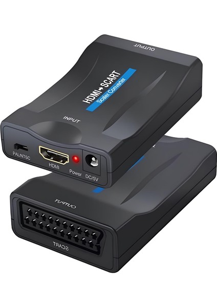 Hdmı To Scart Av Çevirici 4363P Dönüştürücü Skart Adaptor