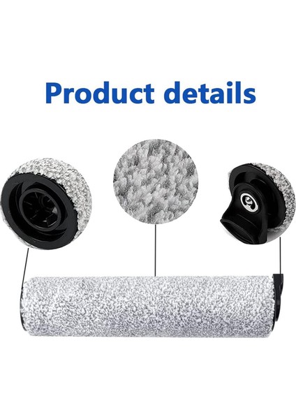 Tineco Floor One S3/ Ifloor 3 Için Aksesuar Kiti, Tineco Floor One S3 Için Vakum Filtre Fırça Rulosu Kablosuz Islak Kuru (Yurt Dışından) modelleri