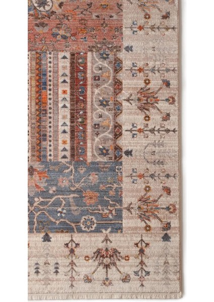 7/24 Vintage Tarzı 200 x 290 Toz Barındırmaz Viskon Halı 1266-KMK fırsatları