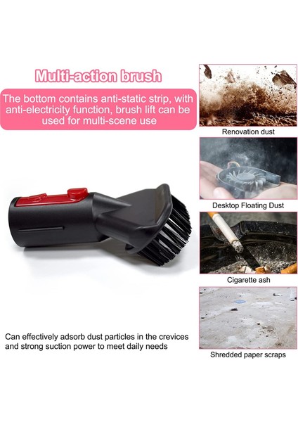 Kalıntısız Toz Fırçası, Temizleme Seti, Dyson V7/V8/V10/V11/V12/V15 Için (Yurt Dışından) fırsatları