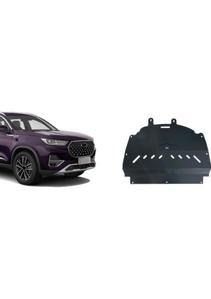 Chery Tiggo 8 Pro Çelik Karter Muhafaza Koruma 2022>