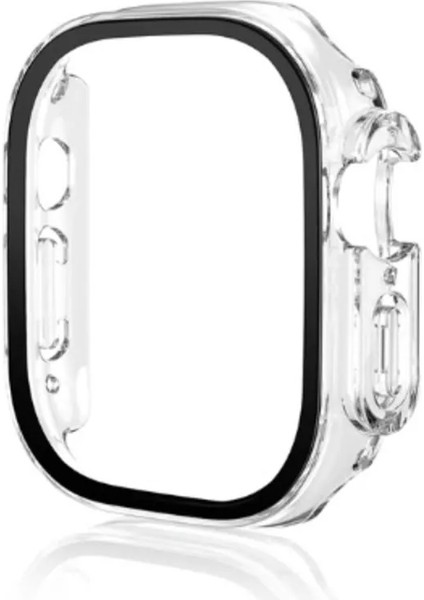 Apple Watch Ultra / Ultra 2 - 49MM Uyumlu Watch Gard Ekran ve Kasa Koruyucu